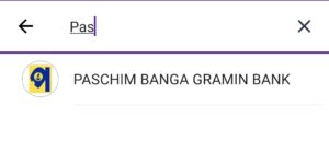 Search Pashcim Banga Gramin Bank in PhonePe