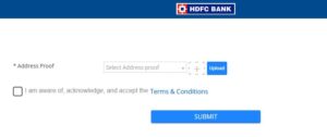 HDFC Online Address Update