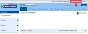 HDFC SMS Banking Registration