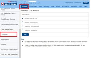 How to Download HDFC TDS Certificate?