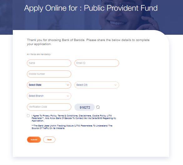 How to Apply for PPF Account in BOB