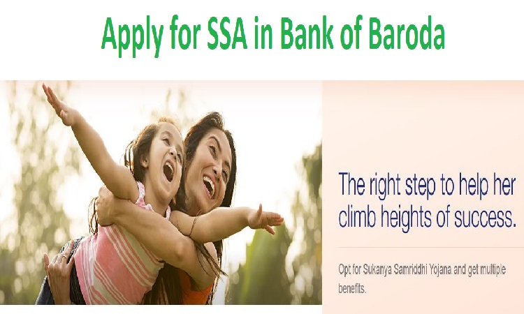 Apply for SSA in Bank of Baroda